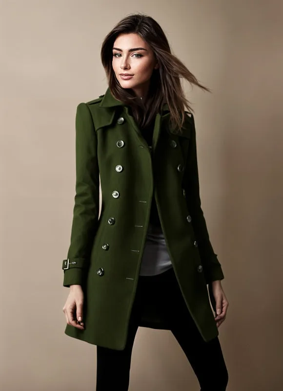 Briella | Double-breasted Trench Coat