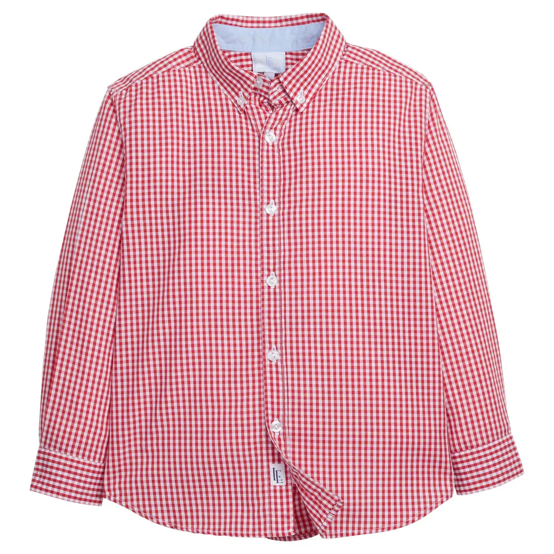 Button Down-Red Gingham