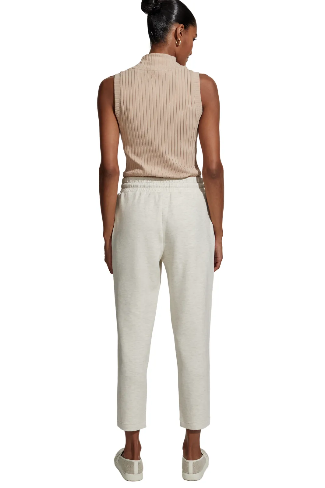 Iowa Sweat Pant Ivory Marl