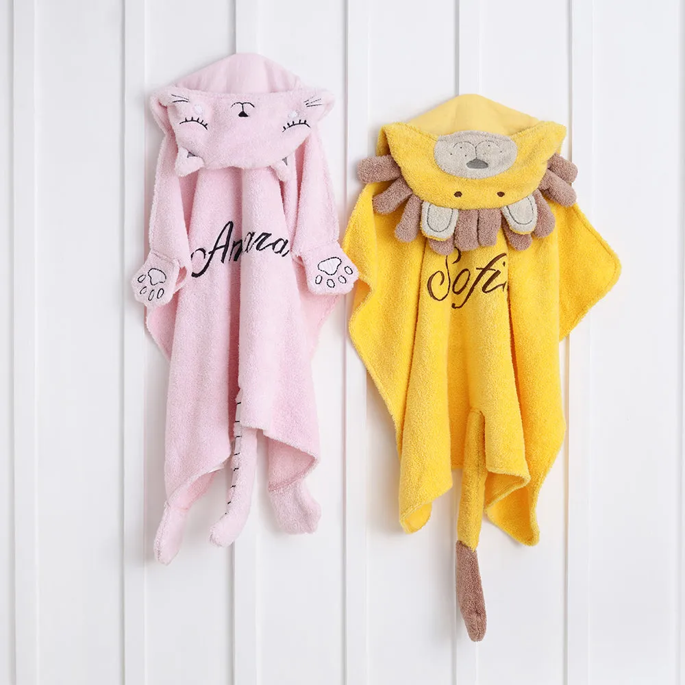 Lion Animal Bath Wrap