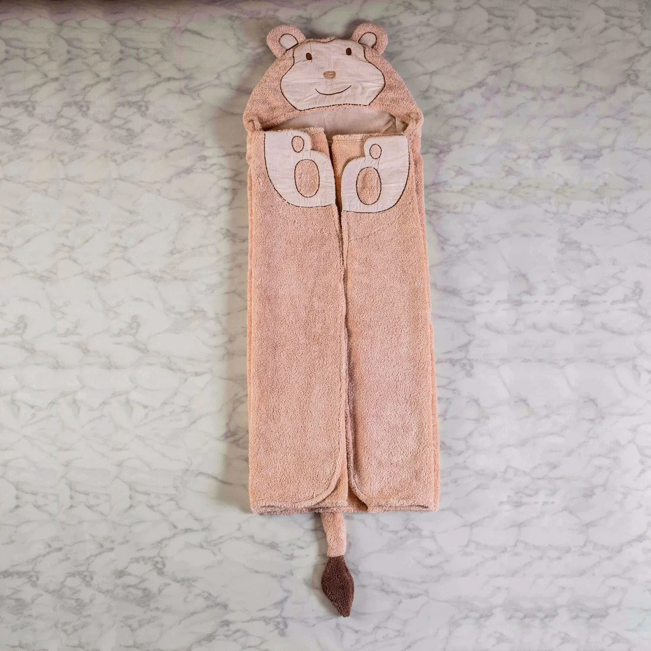 Monkey Animal Bath Wrap