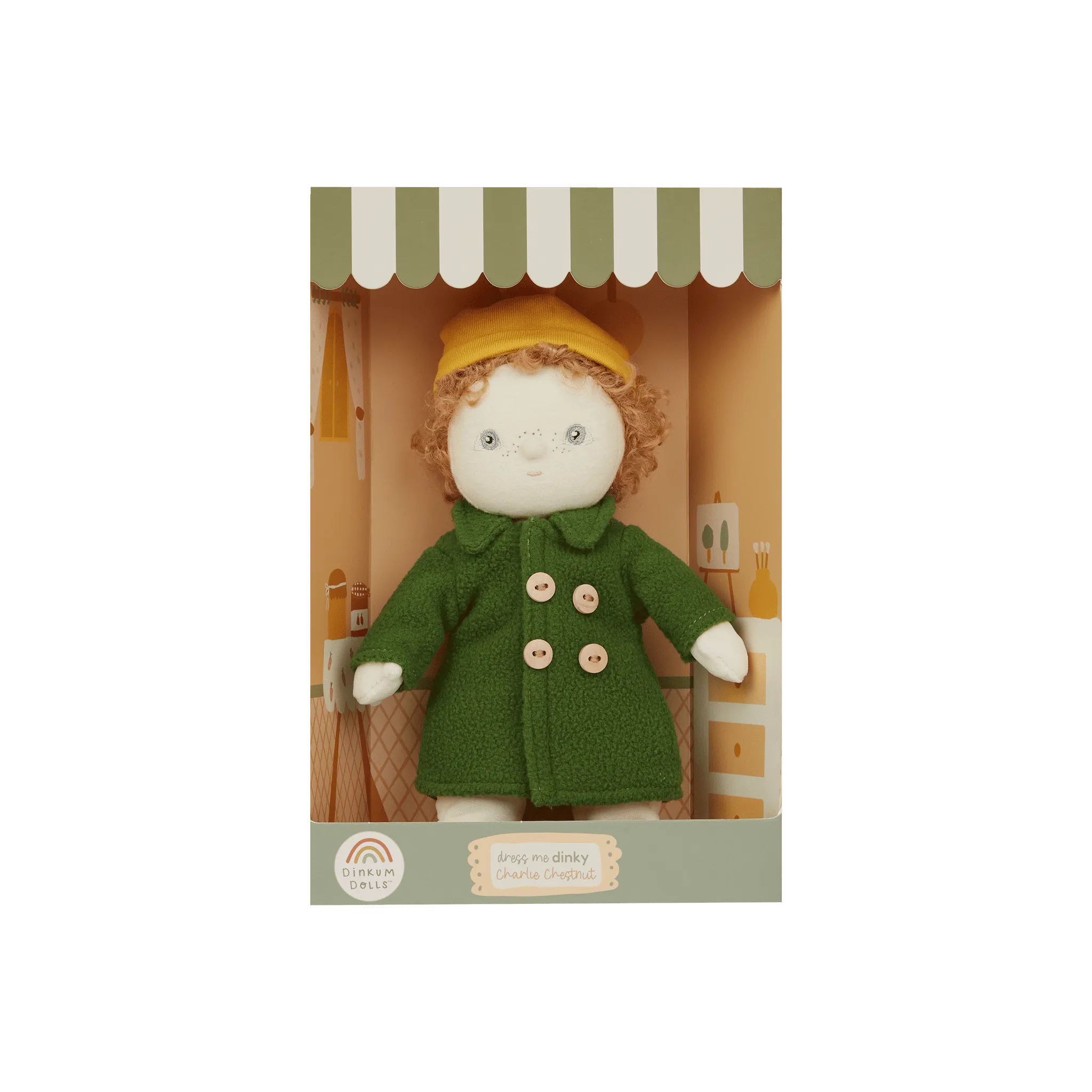 Olli Ella Dress Me Dinky - Charlie Chestnut