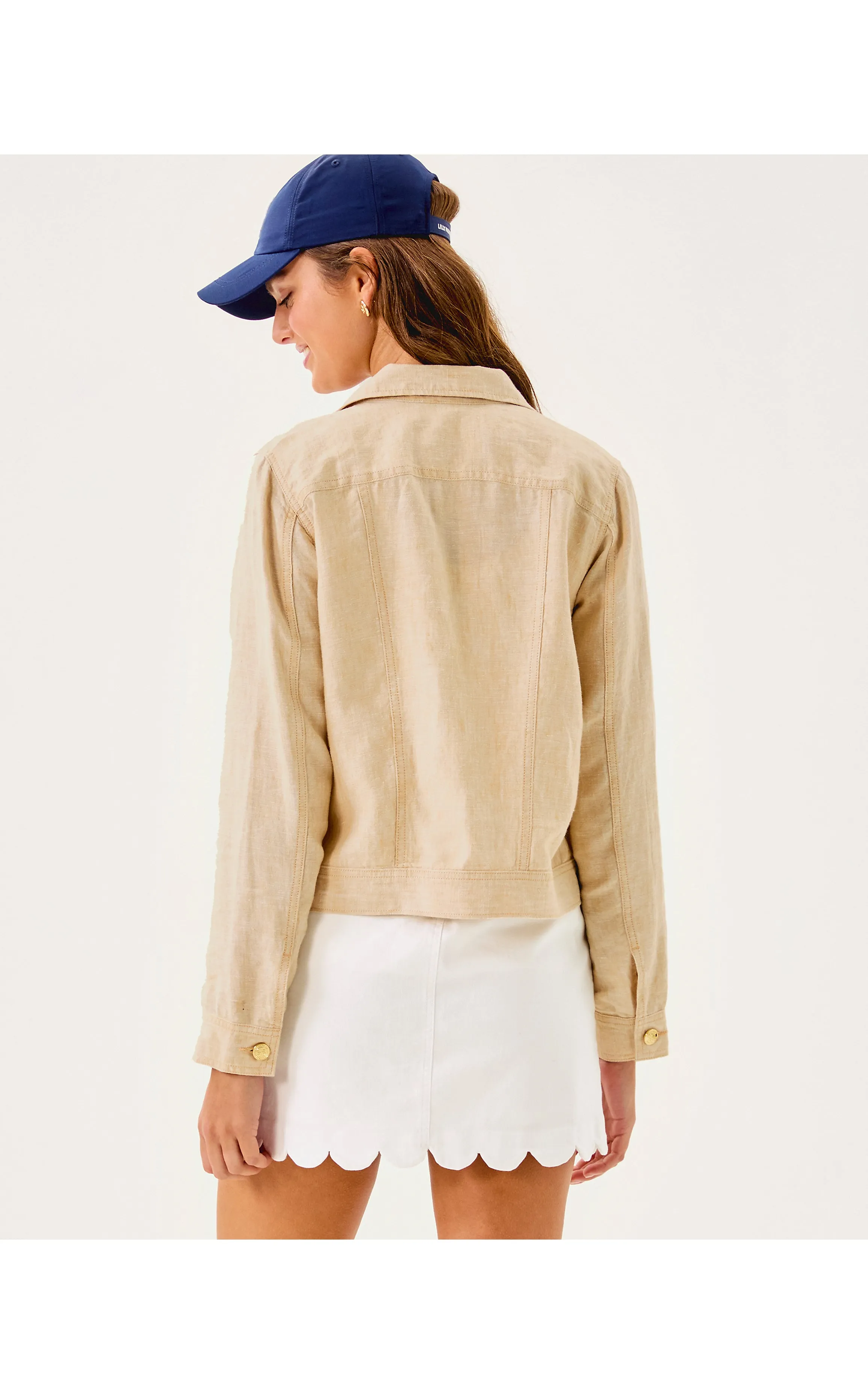 Seaspray Linen Jacket
