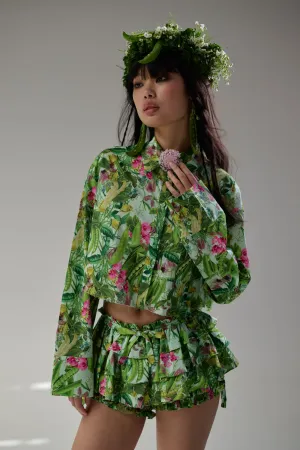 The Sweet Pea Cropped Blouse