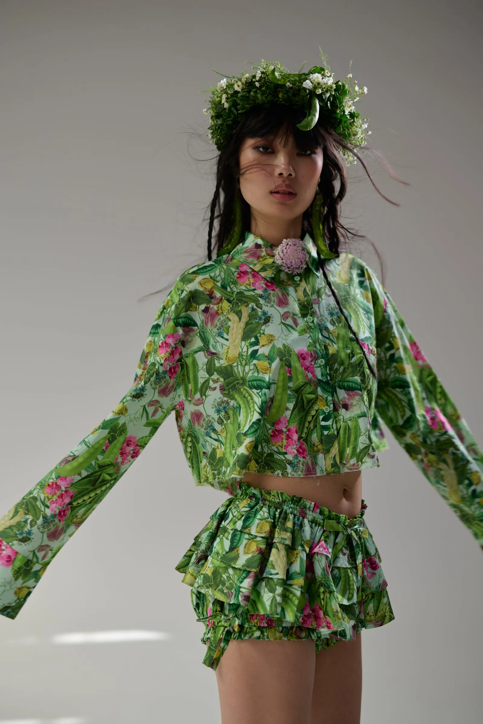The Sweet Pea Cropped Blouse
