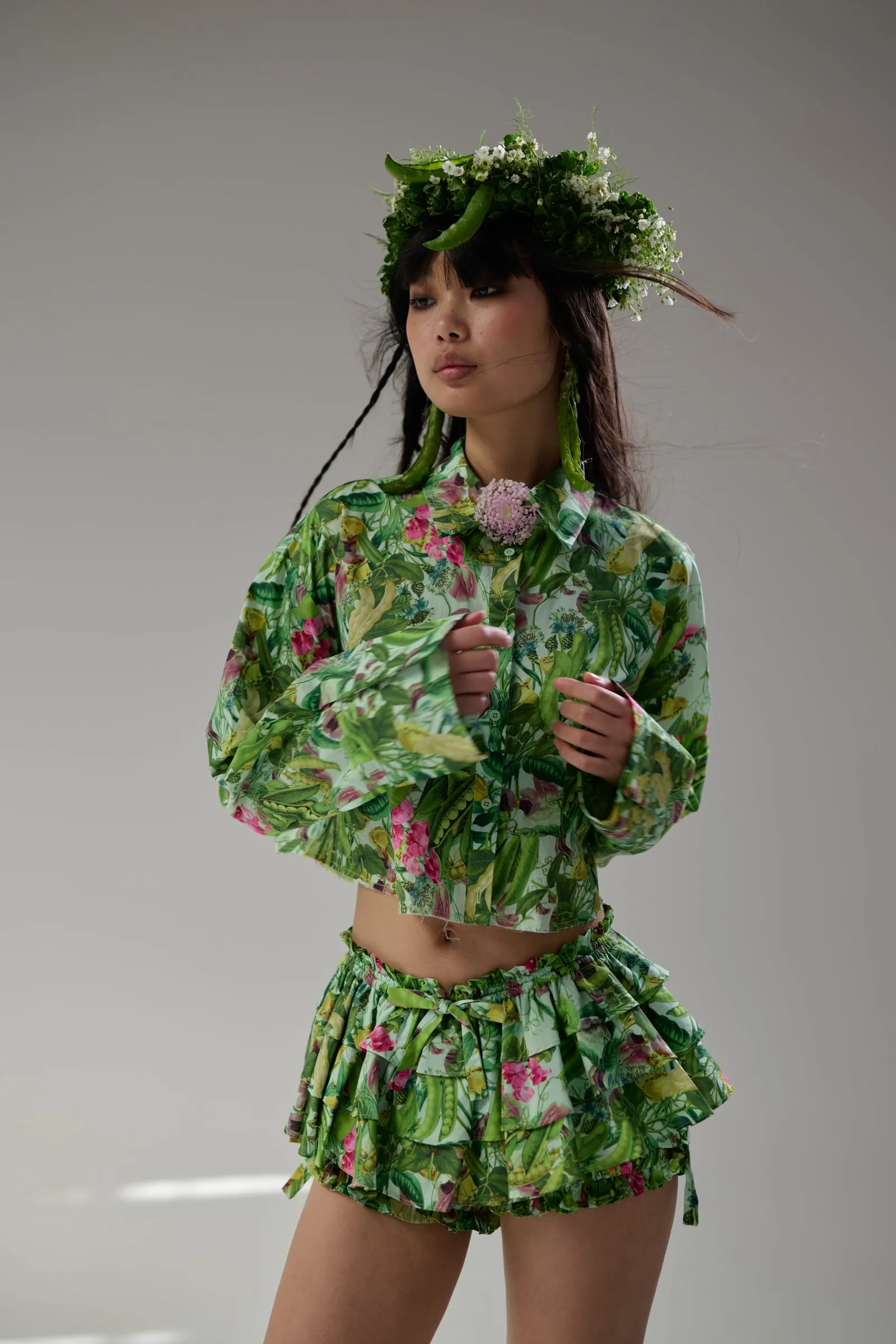 The Sweet Pea Cropped Blouse