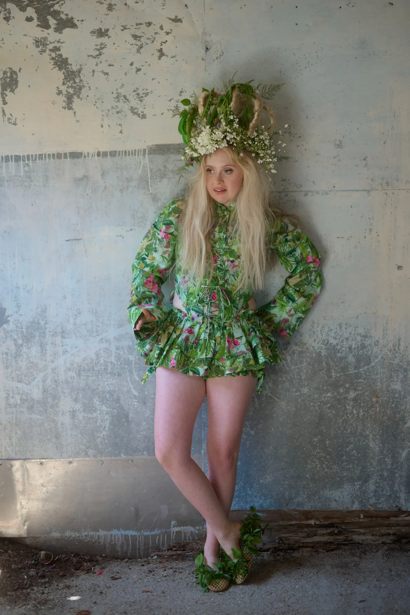 The Sweet Pea Cropped Blouse