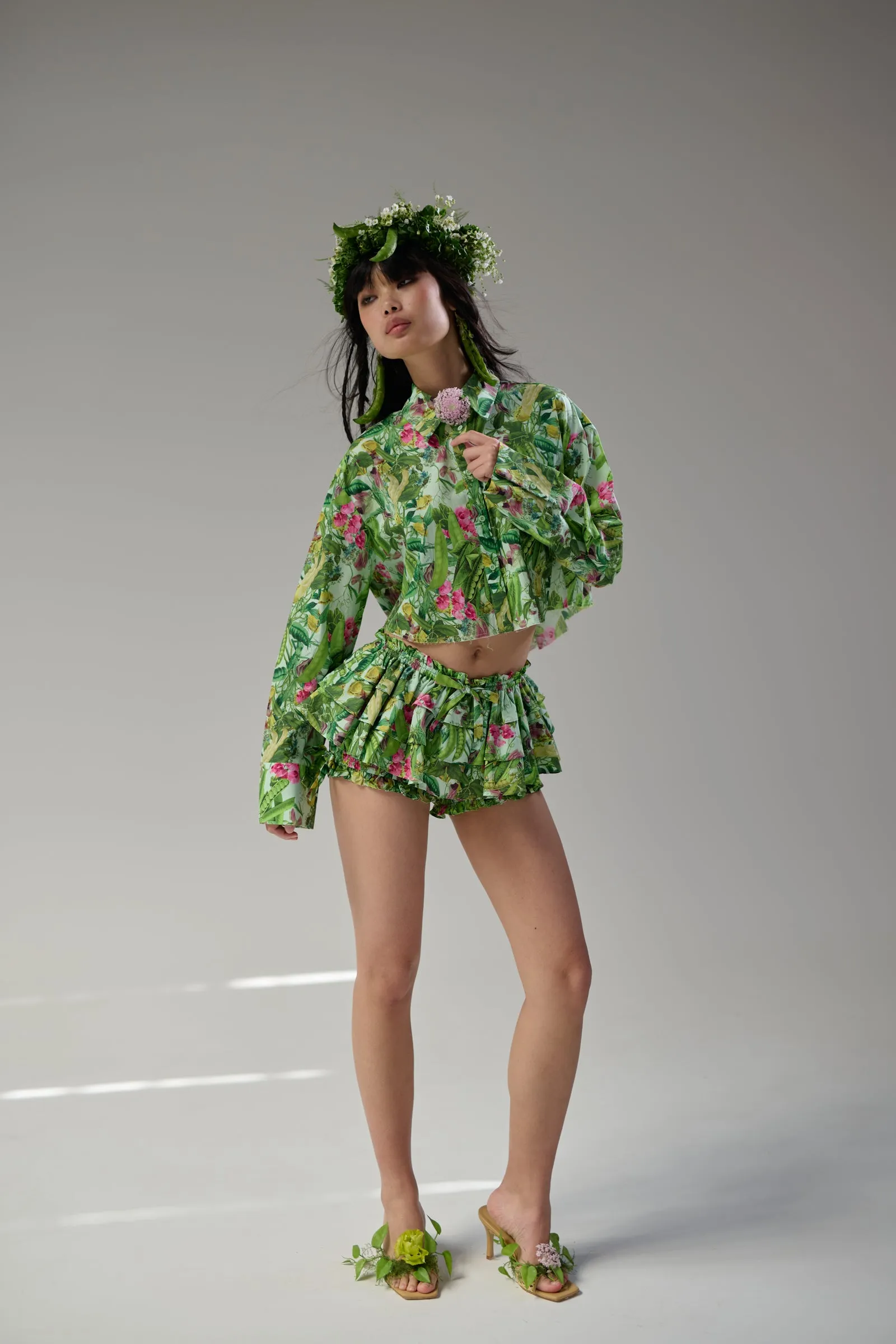 The Sweet Pea Cropped Blouse