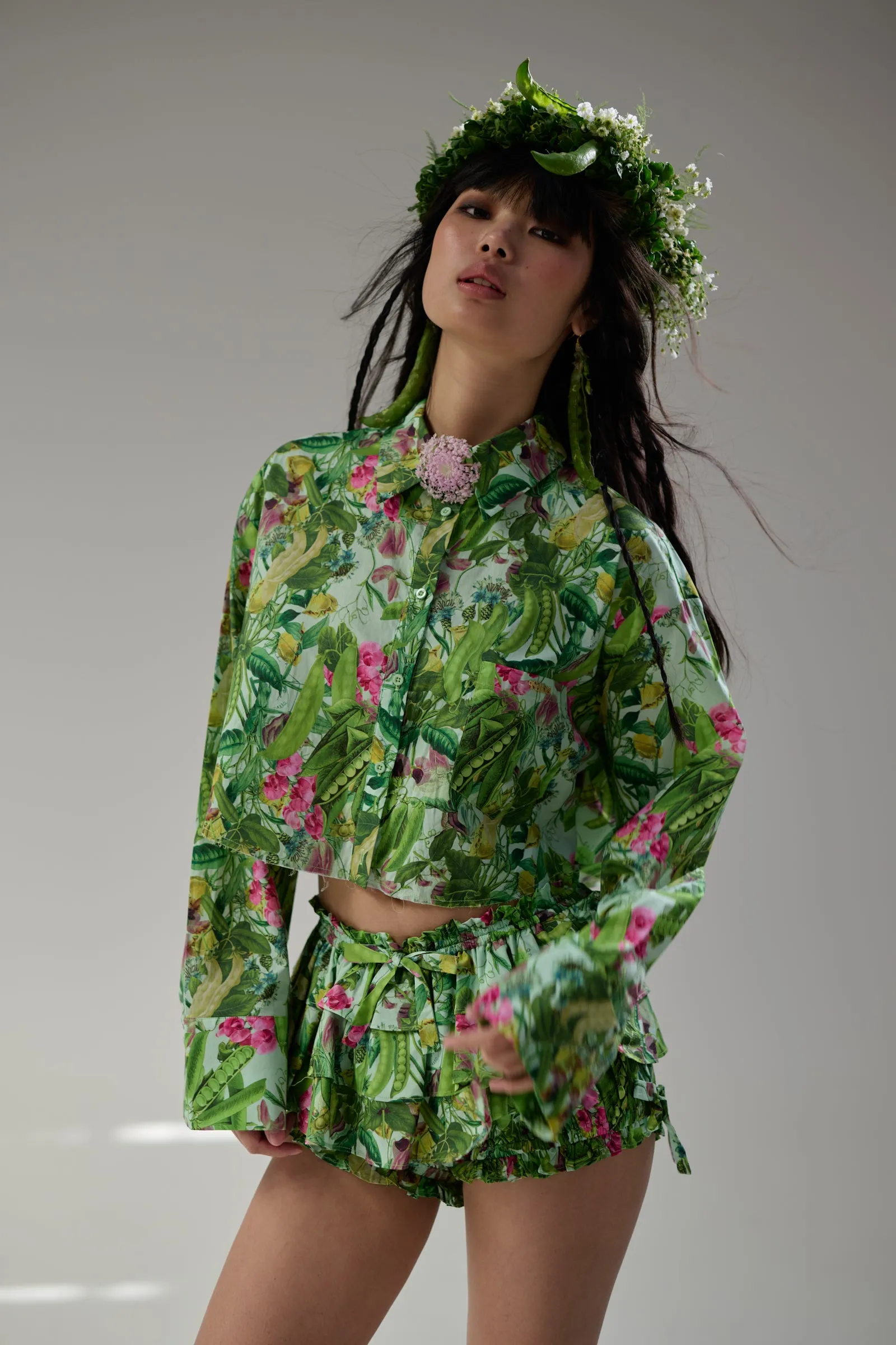 The Sweet Pea Cropped Blouse